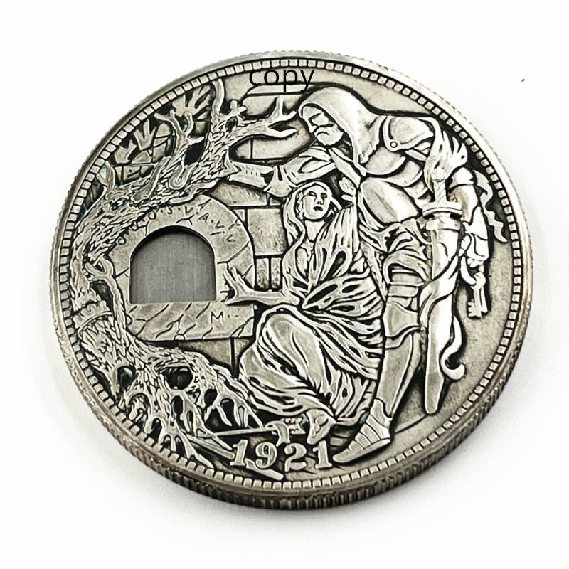 Handmade Secret Mystic Mechanic Collectible Nickel - Image 7