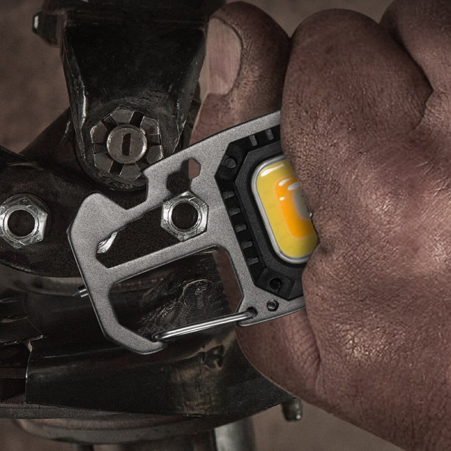 Mini LED Flashlight Screwdriver Keychain Tool - Image 2
