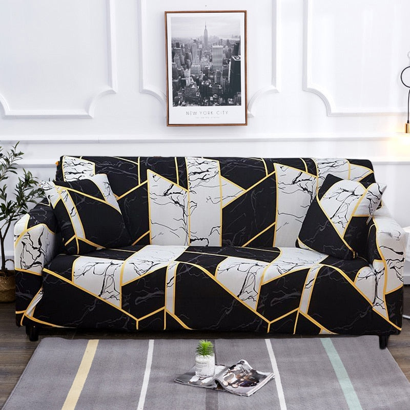 Modern Non-slip Colorful Elastic Sofa Cover - Image 11