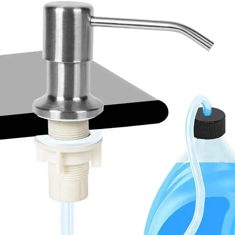 Kitchen Sink Built-in Liquid Soap Dispenser Kit