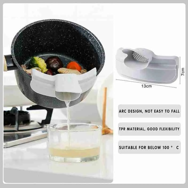 Easy Clean Silicone Soup Pouring Nozzle