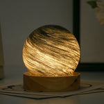 3D Crystal Planets Atmosphere Night Lamp