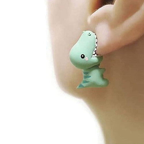 Animal Bite Cartoon Creative Earrings - Image 0
