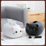 Cat Shaped Desktop Tissue Box