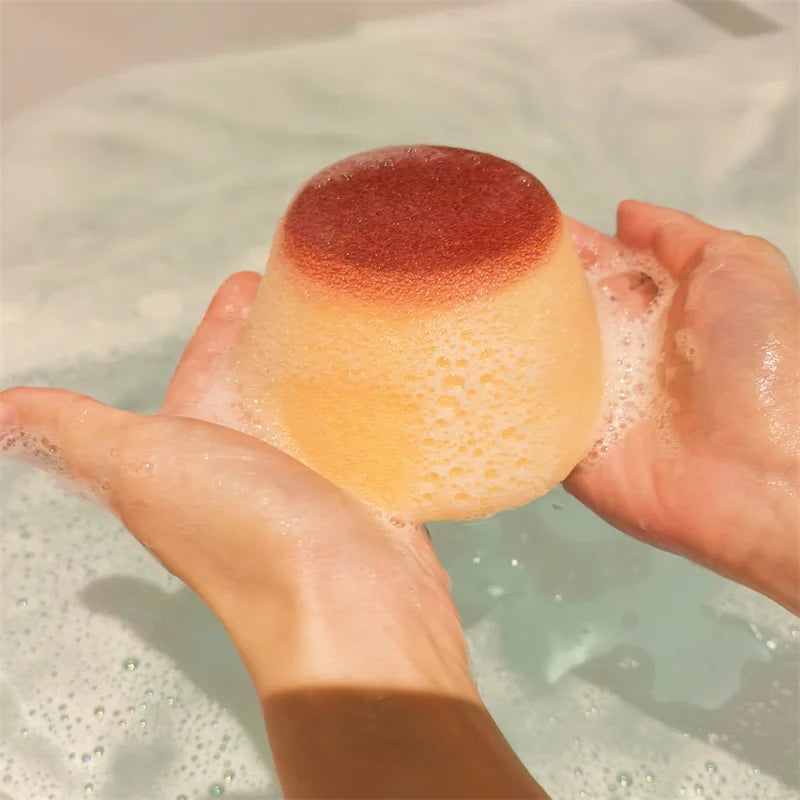 Strawberry Caramel Pudding Cleaning Sponge - Image 8