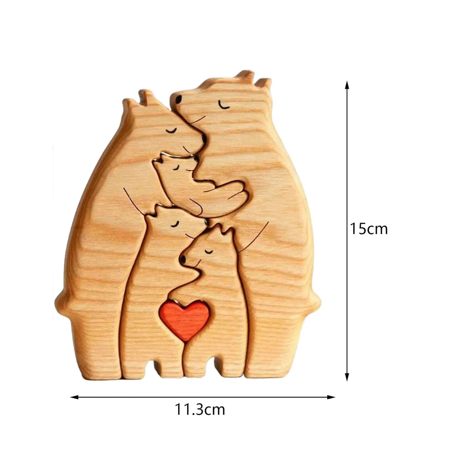 Loving Bears Interlocking Puzzle Decor - Image 5