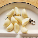 Garlic Pendant Unique Keychain