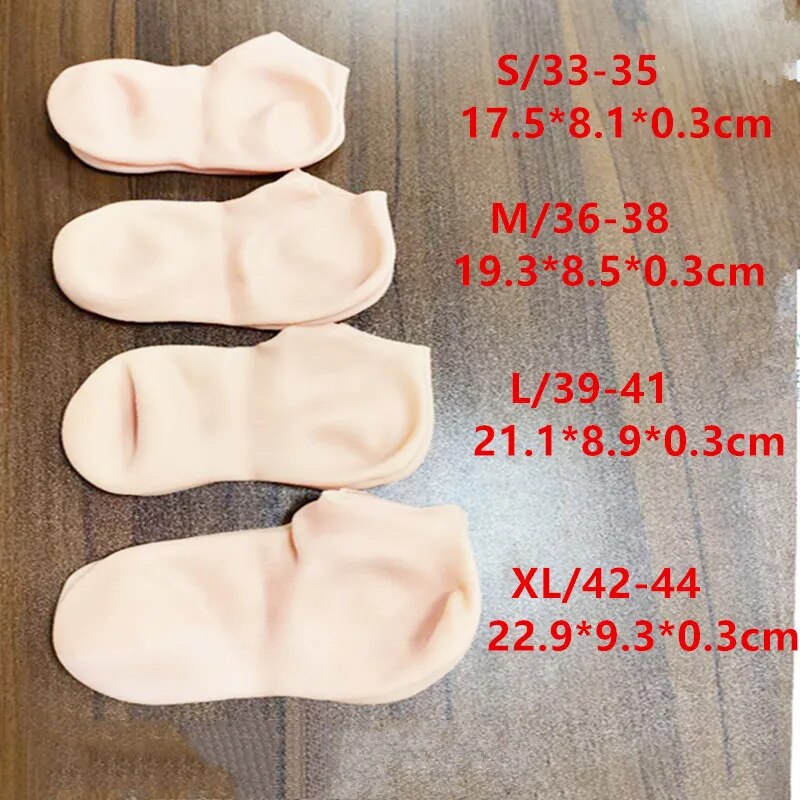 Skin Moisturizing Gel Foot Care Socks - Image 2