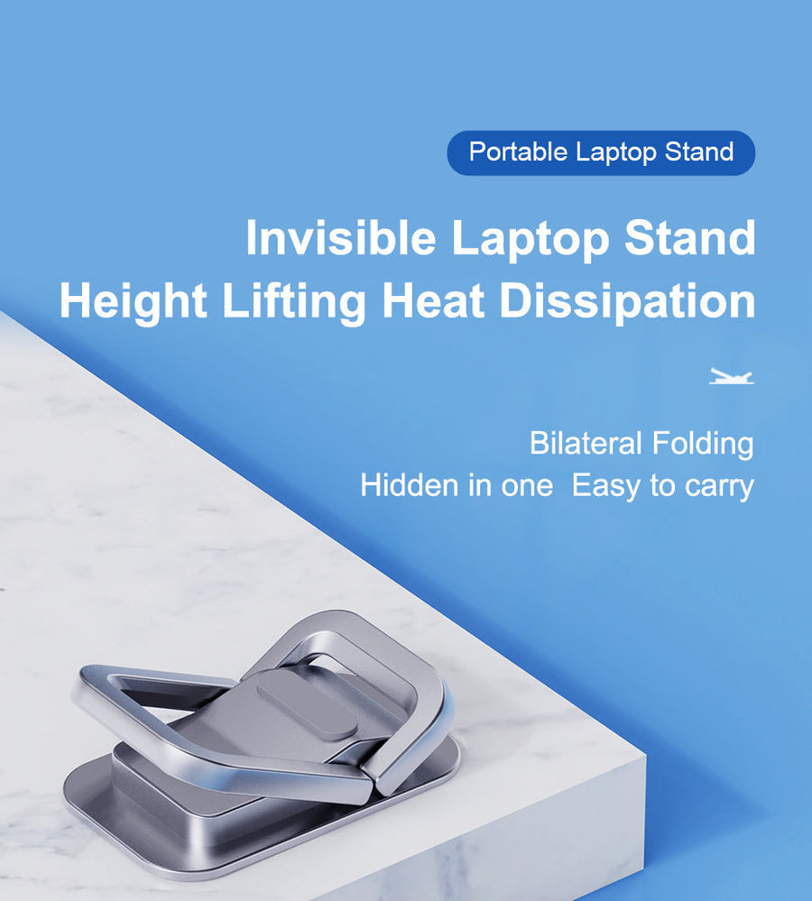 Sticky Foldable Laptop Stand Riser - Image 7