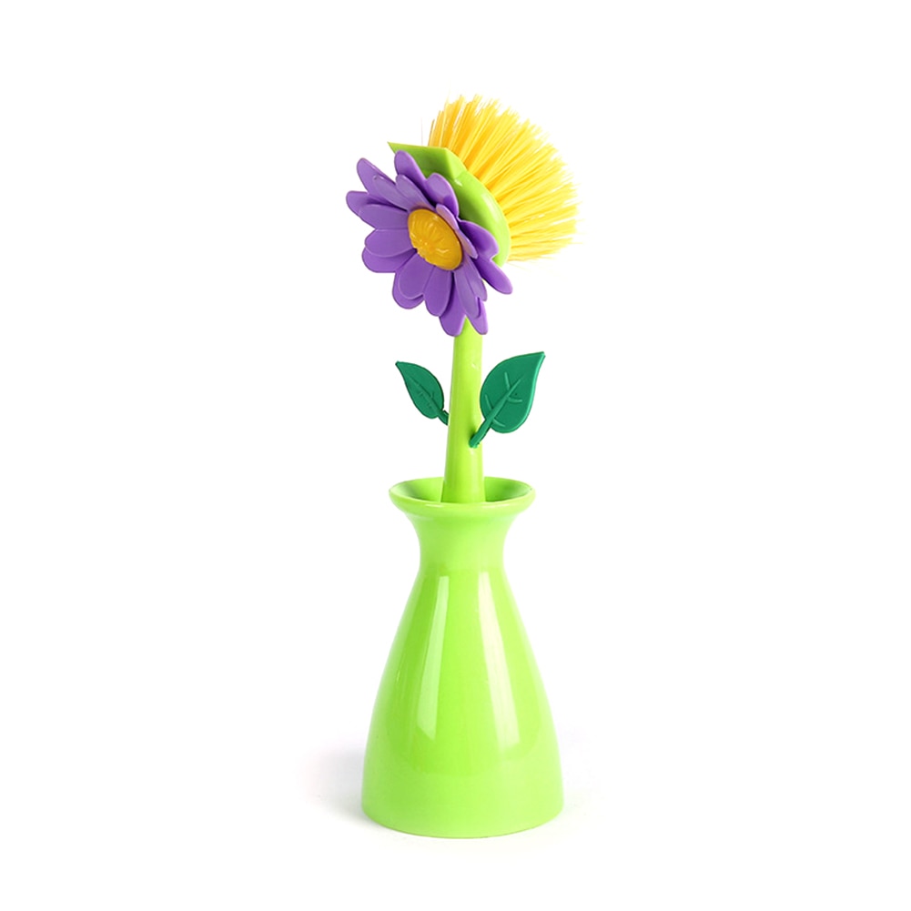 Creative Flower Pot Cleaning Brush