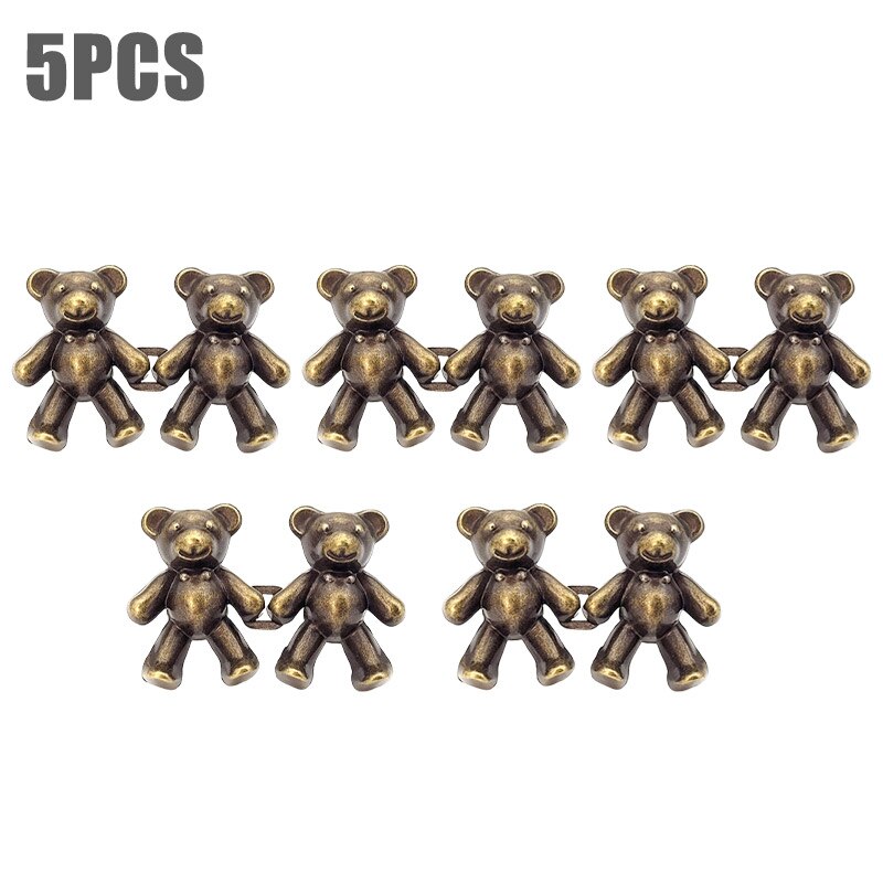 Adjustable Invisible Waist Bear Buckle Clippers - Image 11