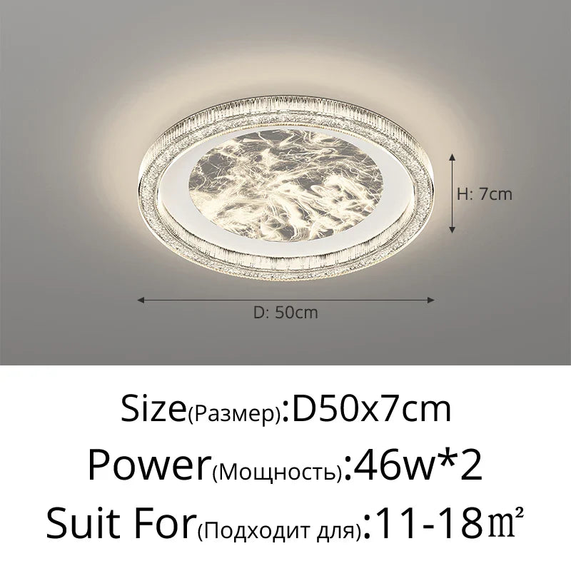 Moon Ring Ambient Ceiling Lamp - Image 7