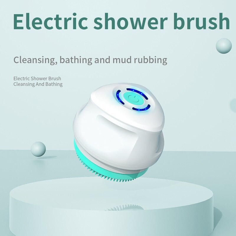 Deep Clean Long Handle Electric Shower Brush - Image 4