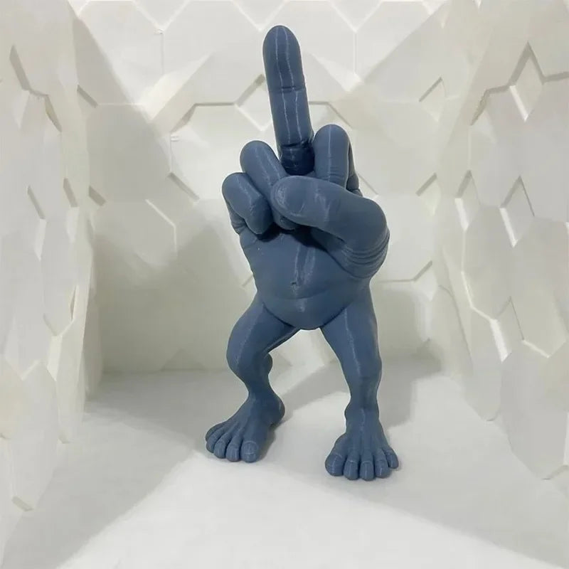 3D Printed Middle Finger Funny Decor