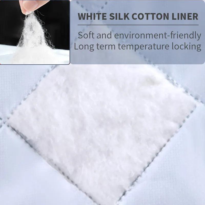 Magnetic Cold-Proof Cotton Door Curtain - Image 2