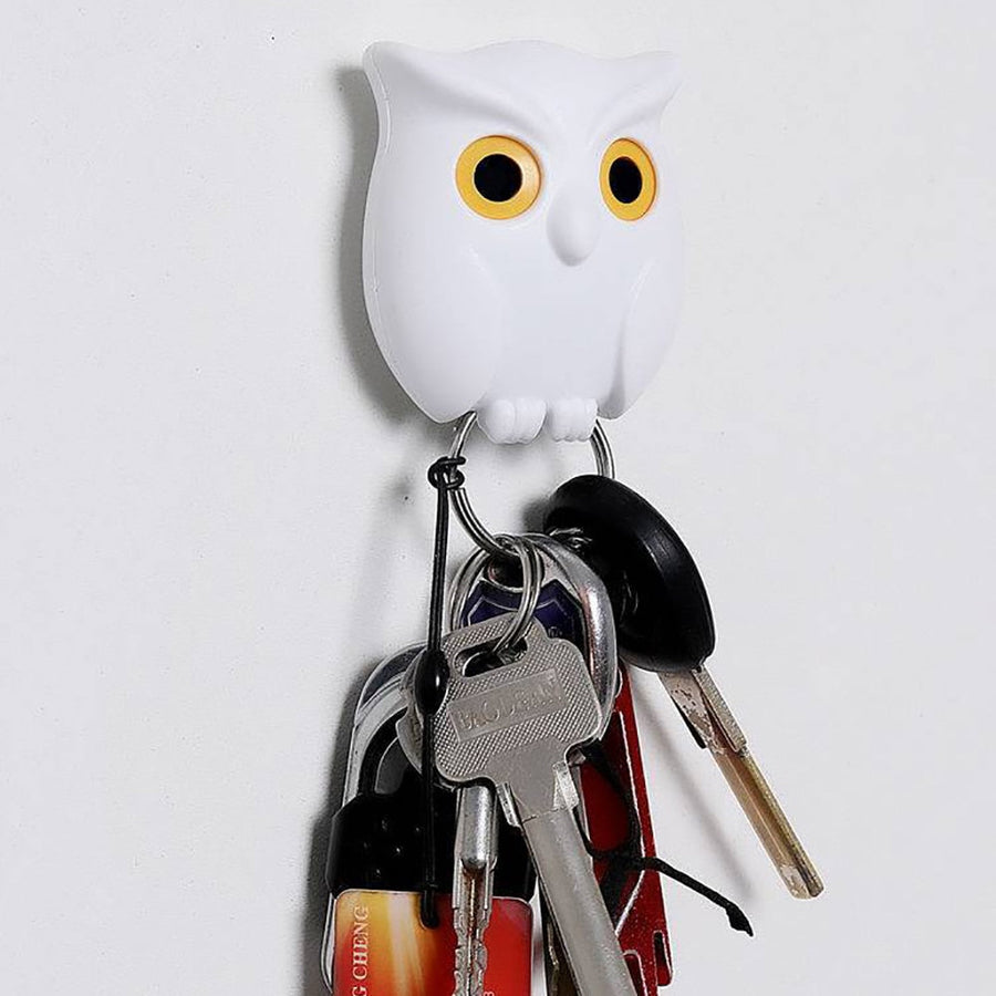 Artful Charming Animal Magnetic Keychain Organizer Hook - Image 3