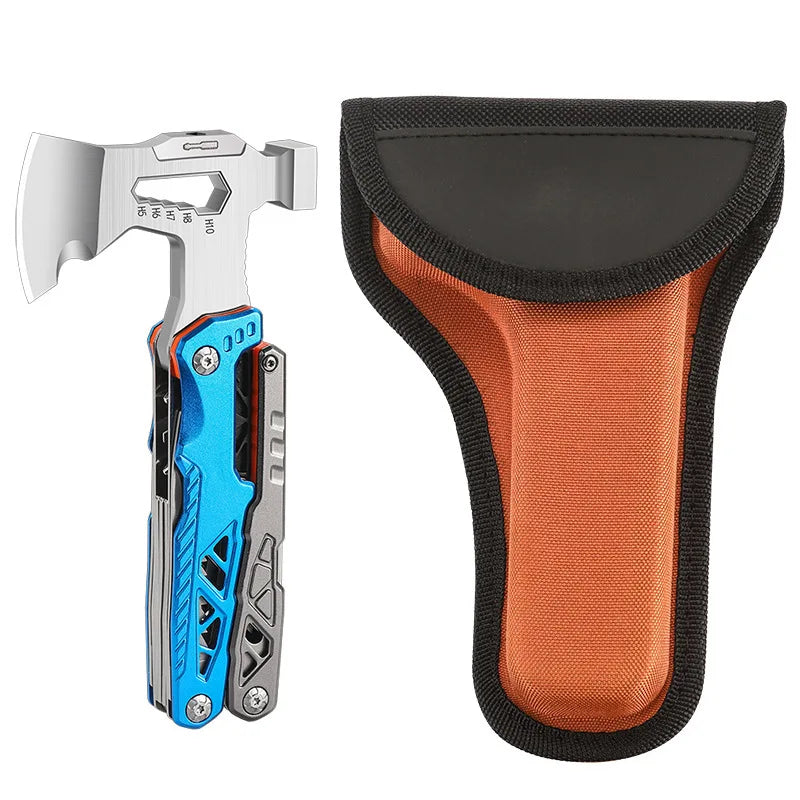 Multi-Use Axe Hammer Pliers Outdoor Multi-Tool Gadget - Image 7
