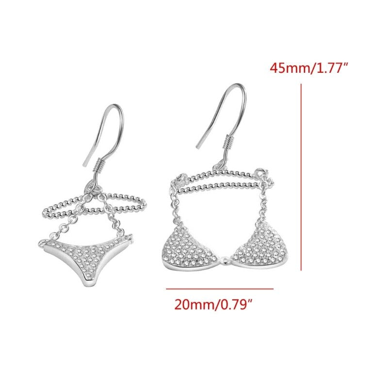 Sun Kissed Bikini Shape Earrings - Image 6