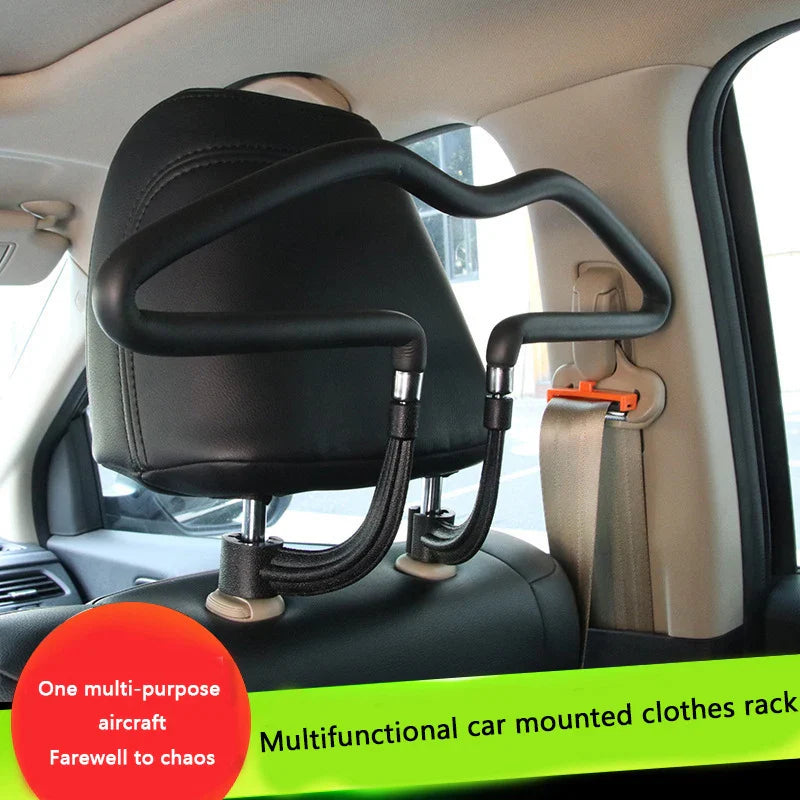 Universal Travel Swivel Hook Headrest Clothes Hanger - Image 2