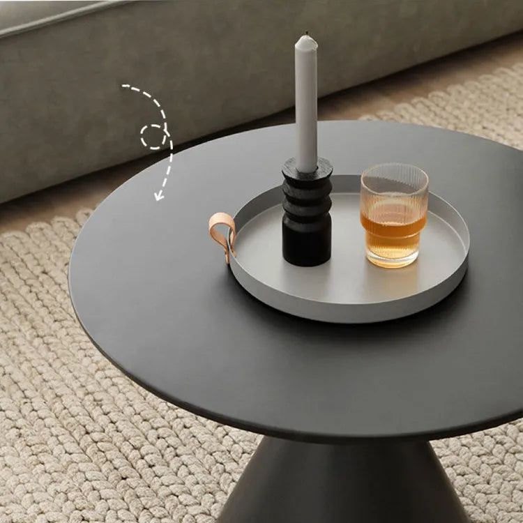 Creative Design Sphere Light Luxury Metal Coffee Table - Image 3