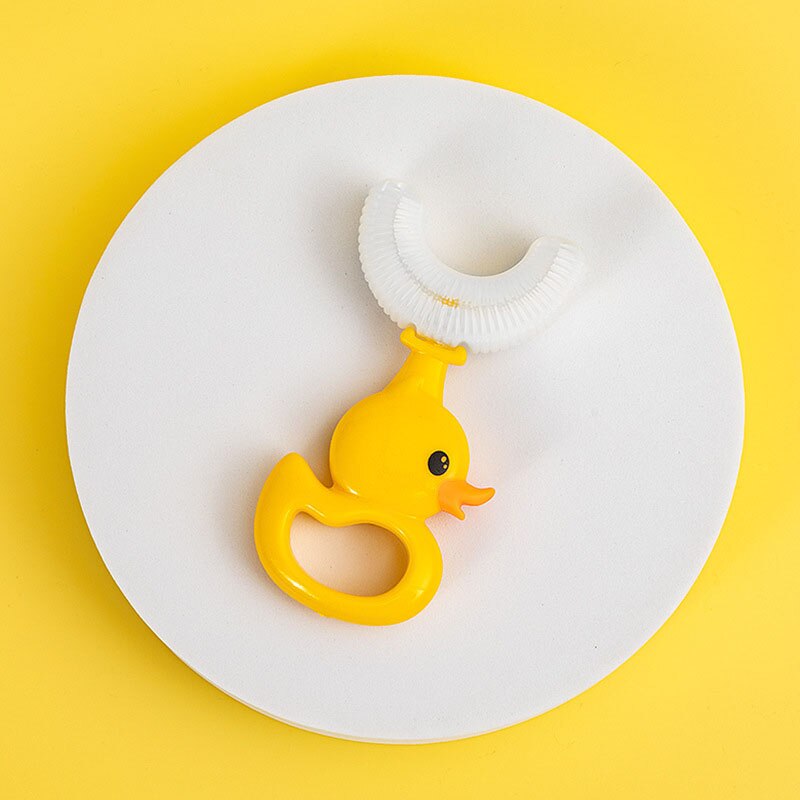 Duck U-Shaped Kids Toothbrush