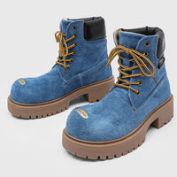 Mossy Green Anti-Slip Combat Boots - Image 10