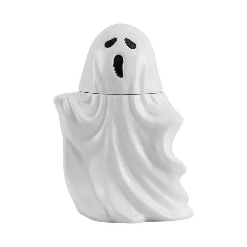 3D Ceramic Spooky Ghost Mug