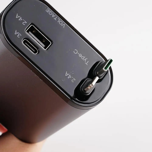 4in1 Retractable Fast Charging Car Lighter Charger - Image 0