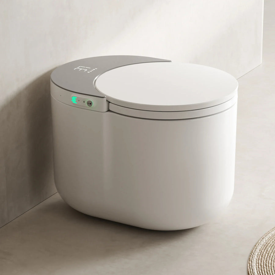 Instant Heat Compact Remote-Controlled Intelligent Automatic Bidet Toilet - Image 2