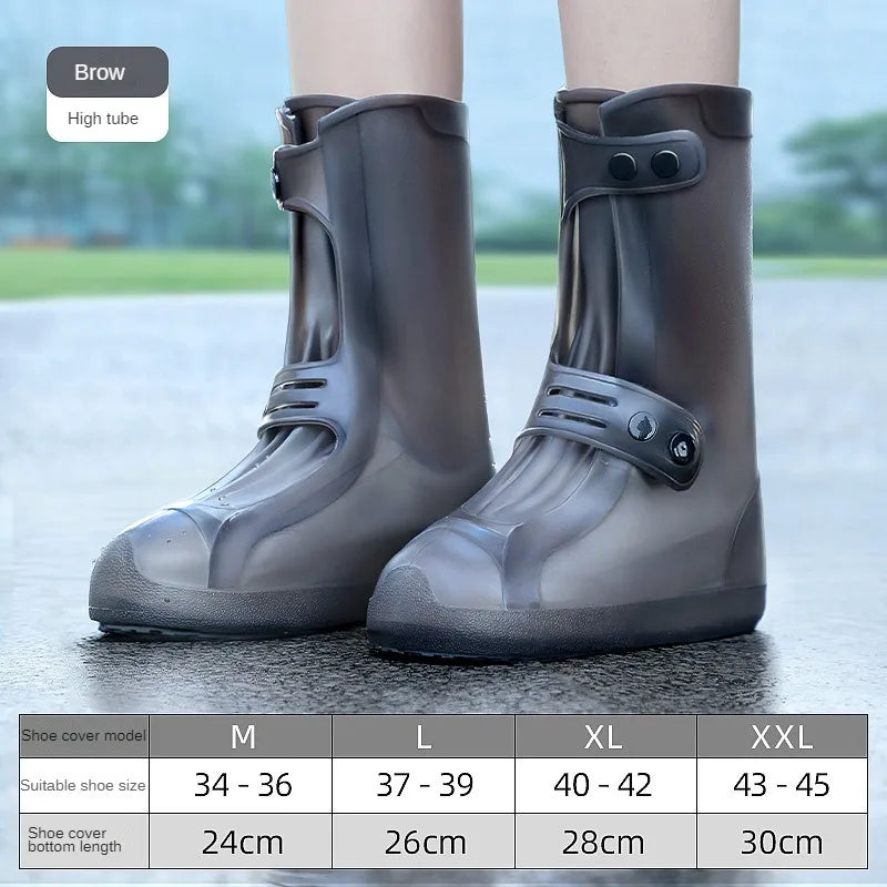 Dry Shield Reusable Non-Slip Silicone Waterproof Shoe Covers - Image 7