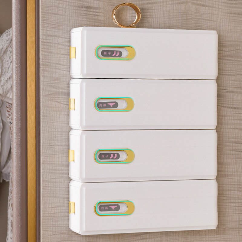 Wall-Mounted Cabinet Cloth Organizer Drawer - Image 4