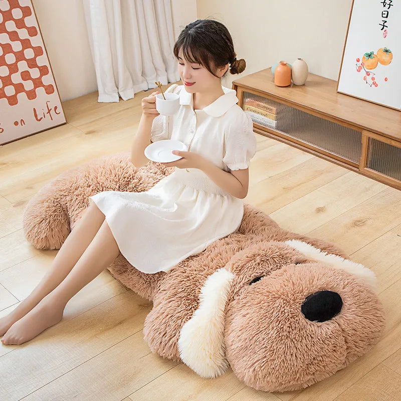 Dog Extra Soft Oversized Plush Lounge Pillow - Image 1