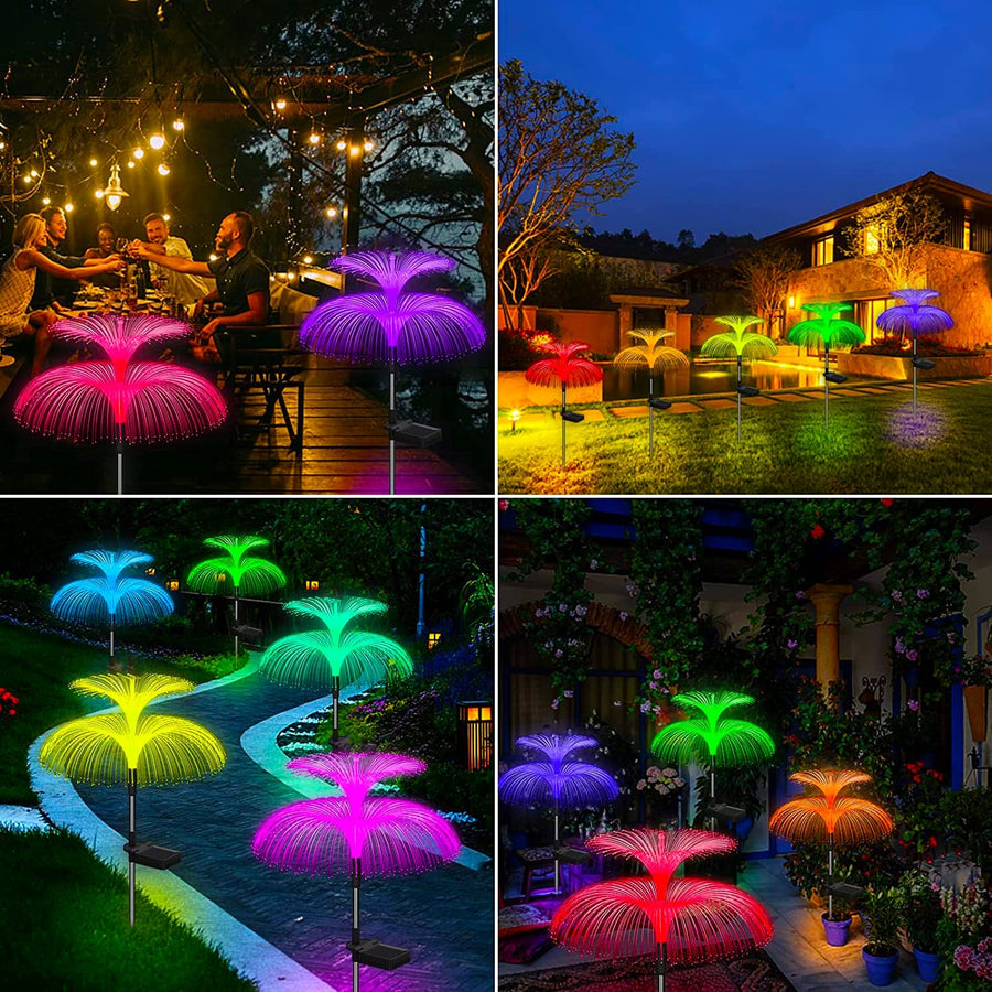 Solar-Powered Floating Jellyfish Garden Lights - Image 5