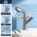 Futuristic Rotating European Pull Out Faucet