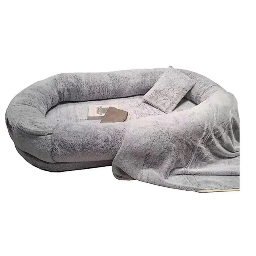 Oversized Ultra Plush Cozy Nest Floor Bed - Image 6