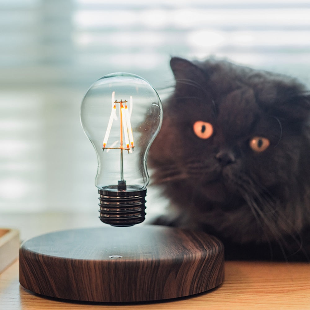 Magnetic Levitation Light Bulb Lamp