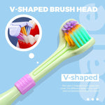 Three-Sided Soft Ultra Care Toothbrush