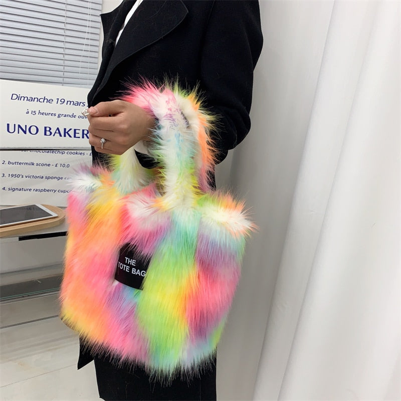 Urban City Colorful Women Tote Handbag - Image 5