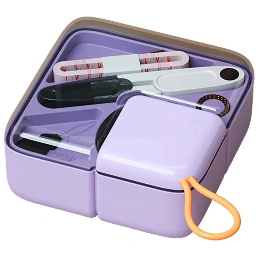 Trendy Pastel-Colored Travel Sewing Kit - Image 8