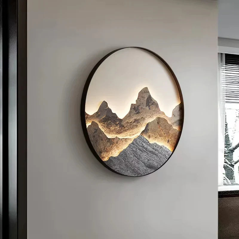 Zen-Inspired Landscape View Artsy Wall Decor - Image 4