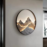 Zen-Inspired Landscape View Artsy Wall Decor