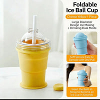 RoundRoll Foldable Silicone Ice Ball Drink Cup - Image 9