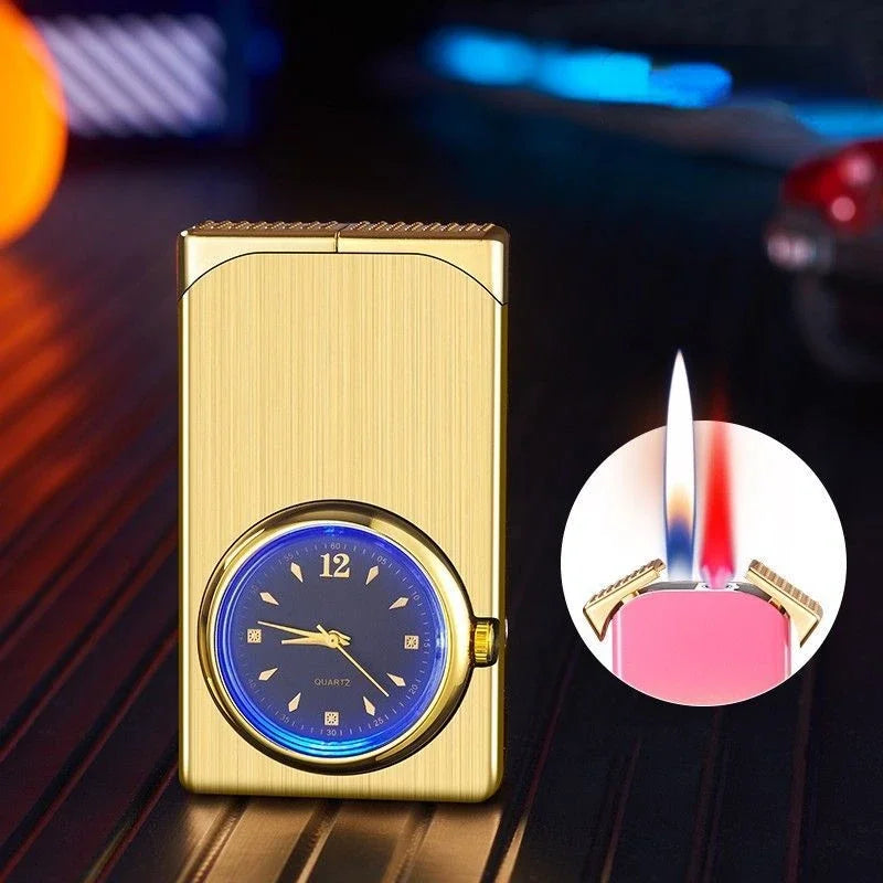 Creative Dual Fire Gradient Color Lighter Watch - Image 7