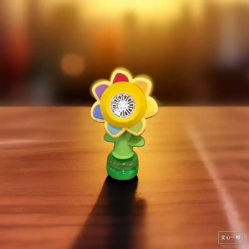 Electric Sunflower Bubble Blower - Image 0
