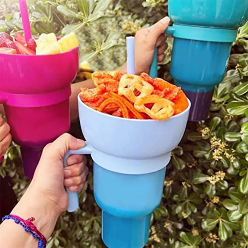 2in1 Snack Holder Drink Cup - Image 3
