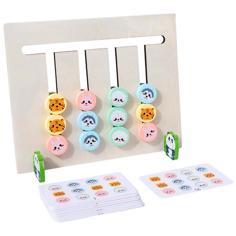 Logic Board Kids Educational Wooden Toy - Image 1