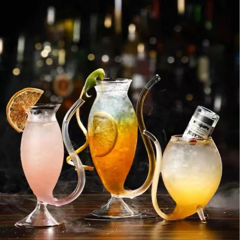 Creative Geometric Wine & Cocktail Glasses - Image 5