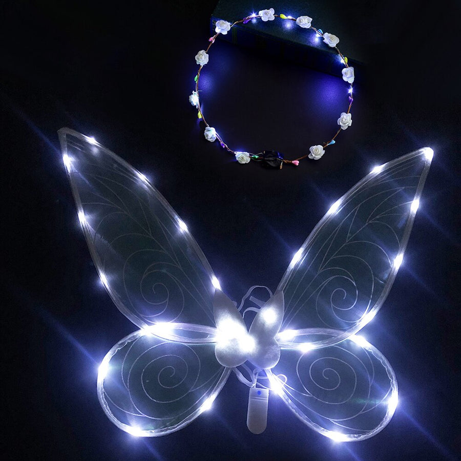 Shiny Glowing Fairy Wings - Image 2