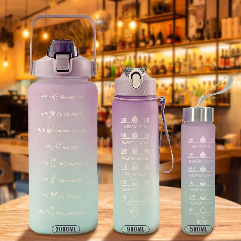 All Day Hydrate Time Marker Water Bottle - Image 3