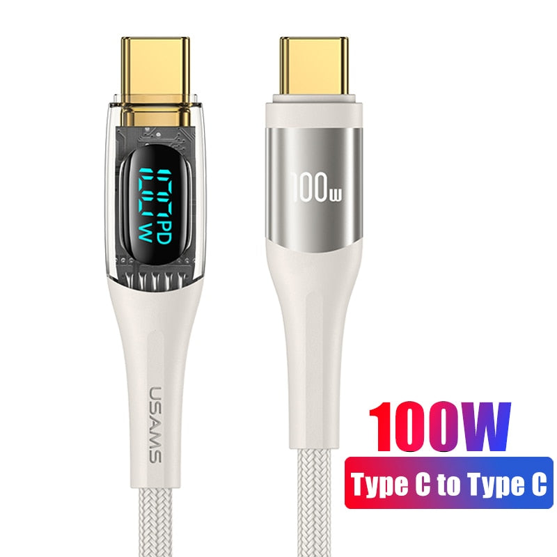 Turbo Connect Led Display Fast Phone Charging Cable